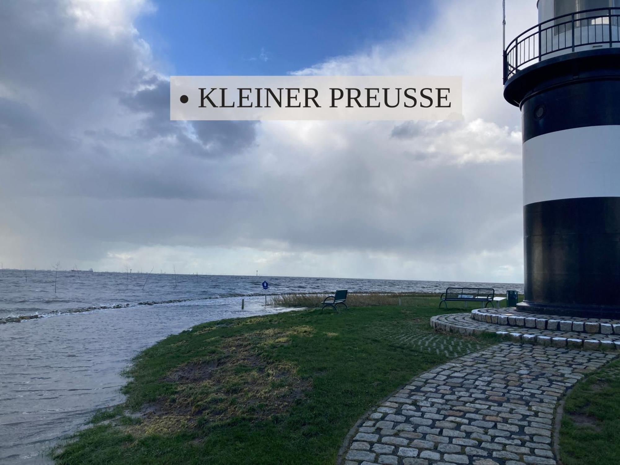 Haus Krabbe, Apartment 10, Naehe Bremerhaven, Fuer 1-2 Personen, 2 Schlafzimmer, Einzelbetten, Zweite Etage, Zentral Gelegen, Bis Zu 2 Hunden Kostenfrei Willkommen Wremen Zewnętrze zdjęcie