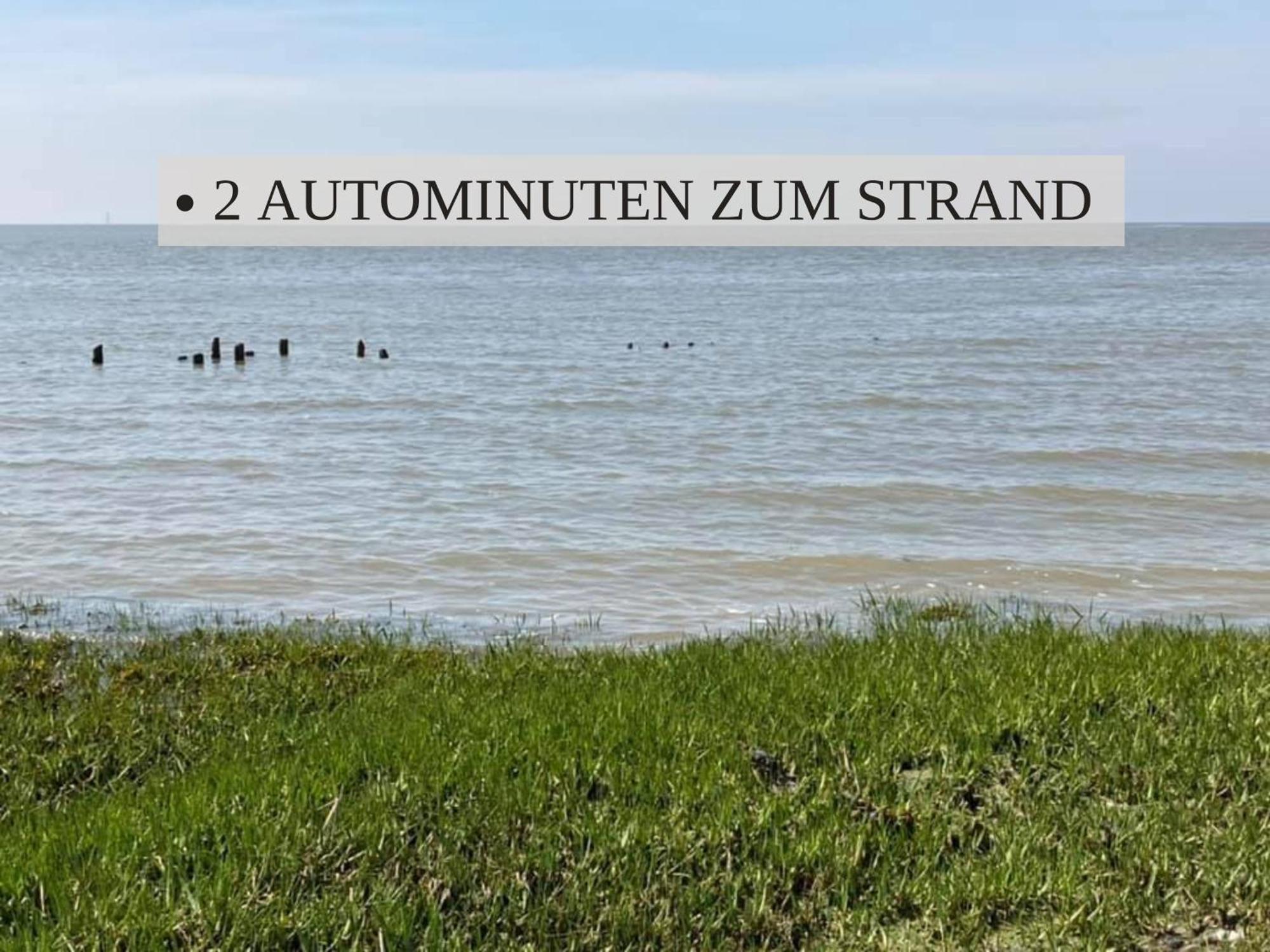 Haus Krabbe, Apartment 10, Naehe Bremerhaven, Fuer 1-2 Personen, 2 Schlafzimmer, Einzelbetten, Zweite Etage, Zentral Gelegen, Bis Zu 2 Hunden Kostenfrei Willkommen Wremen Zewnętrze zdjęcie